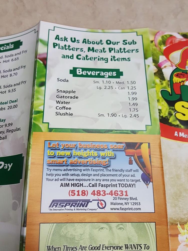 The Sub Stop Menu image 4